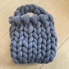 マンドゥバック★チャコールグレー★手作り　ハンドメイド