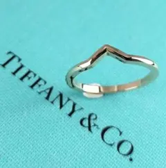 yuu88様専用品 Tiffany & Co. Vバンド7 Pダイヤリング - メルカリ