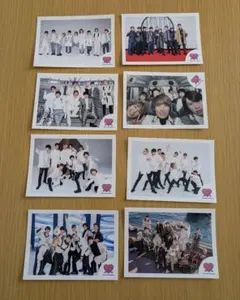 Snow Man 公式ミニフォト集合8枚セット 専用アルバム付き