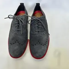 美品Cole Haan ウィングチップ スエードシューズ7.5のサムネイル