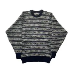 90s J.CREW メランジコットンニット 巨人タグ - メルカリ
