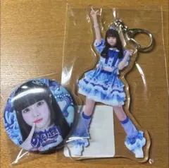 iLiFE! 空詩かれん アクキー、缶バッチ 2点セット