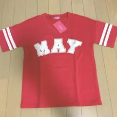 新品　CHU XXX チュー　半袖　トップス　赤　夏服　ロゴありのサムネイル