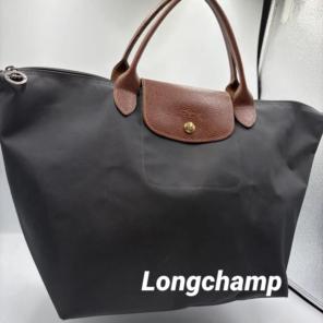 【大人気】Longchamp ロンシャン プリアージュ トートバッグ M グレー