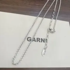GARNI シルバー サークルプレート ネックレス - メルカリ
