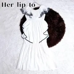 Her lip to CutworkEmbroiderySleeve Dressのサムネイル