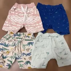 ベビー服 ハーフパンツ　ズボン　4点セット 90 西松屋　バースデイ