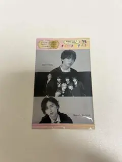 なにわ男子 アシンメトリー特典カード 1パッ ク