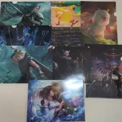 FF7 クリアファイル6枚＆ステッカー5枚 FF7 クリアファイル6枚＆ステッカー5枚 ファイナルファンタジー