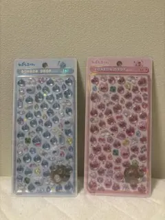 正規品　しずくちゃん　うるおいちゃん　ボンボンドロップ シール　ミニ　2枚セット