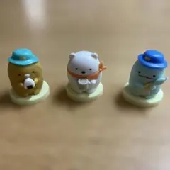 チョコエッグ すみっコぐらし フィギュア（しろくま・とかげ・とんかつ）まとめ売り