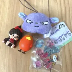 キャラクターグッズまとめ売り　モンチッチ　クロミ　しずくちゃん　シール