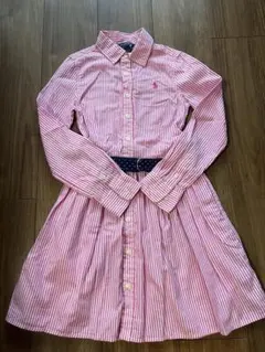 Polo Ralph Lauren ピンクストライプ ワンピース 7