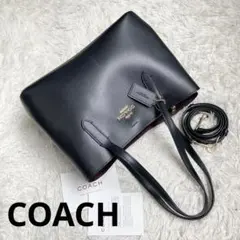 極美品 coach コーチ ミニアベニュー キャリーオール 2way