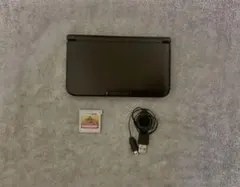 ニンテンドー3DS LL ブラック 本体 +妖怪ウォッチバスターズ赤猫団+充電機