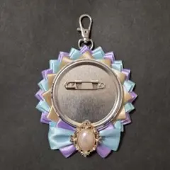 ロゼット 痛ロゼット 薄紫 水色