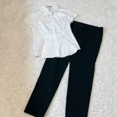 【新品】theory luxe/Theory 通勤 パンツセットアップ Lサイズ