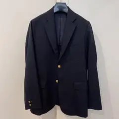 BEAMS PLUS ビームスプラス コンバットウール 紺ブレ　金ボタン　L