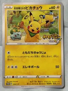 救助隊DXのピカチュウ ゲオ限定プロモカード キャンペーン PROMO S-P