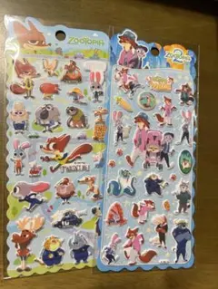 ジ*ン様 映画上映中！ズートピア シールセット 2シート