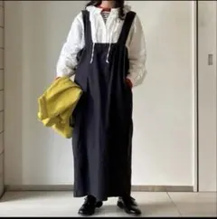 ネストローブ nest Robe ジャンパースカート コットンリネン - メルカリ