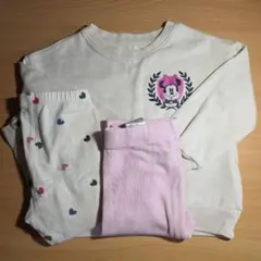 babyＧＡＰ　トレーナー＆パンツ　３点セット　９０ｃｍ　９５ｃｍ　中古