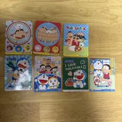 クレヨンしんちゃん・ドラえもん ステッカー 7枚セット まとめ