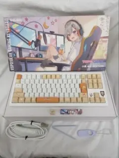 VSPO! GEAR ゲーミングキーボード 小森めと EDITION