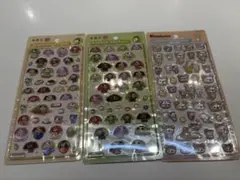 お茶犬 リラックマ ボンボンドロップシール 3枚セット