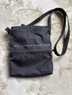 PORTER フラット　ショルダーバッグ ブラック