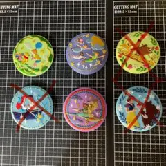 ディズニー刺繍缶バッジ　第一弾