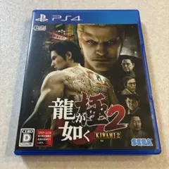 動作確認済 龍が如く 極2 プレイステーション PS4