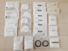 ホテルアメニティ☆コットン、綿棒、シャワーキャップ、ヘアーゴム　23点