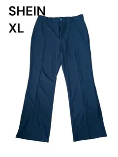 【美品】SHEIN XL ブラック ワイドパンツ