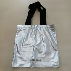【CITEN】値下げ　トートバッグ　シルバーのサムネイル