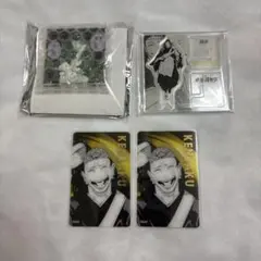 呪術廻戦 アクリル バッジ スタンド 箔押しクリアカード 羂索