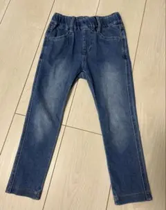 ブランシェス100cm デニムブルースキニーパンツ