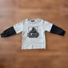 XLARGE ゴリラプリント 長袖カットソー 100