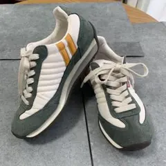 Brooksブルックス復刻HERITAGEヘリテージ28.5グレー×オレンジ美品