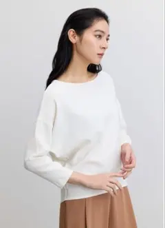 タグ付き新品未使用】SOEJU コクーンブラウス8分袖 WHITE / S - メルカリ