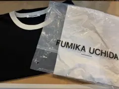 FUMIKA UCHIDA TRIMMED DOUBLE NECK TEEのサムネイル