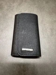 FENDI ブラックレザー　キーケース