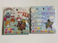 最終値下✨昭和レトロ　キキララ　キティ　マロンクリーム　おはじきシールフレーク