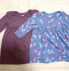 トップス　チュニックワンピース　長袖　まとめ売り　80　女の子