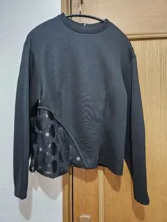 【限定値下げ】ルシェルブルー　Dot Layered Sweatshirt