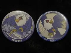 クレイジーラクーン Ruri 缶バッジ 2個セット