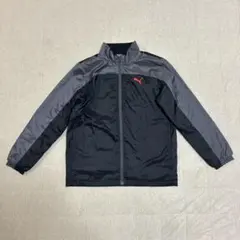 プーマ　長袖アウター　ウインドブレーカー　150cm 黒　スポーツ　ジャージ