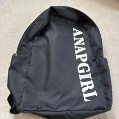 ANAPGIRL 黒 リュック