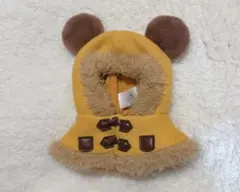 ディズニーストア　ポンチョ　ダッフルコート　黄色　イエロー