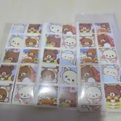 ロールシール　480枚 リラックマ　おすそ分け　切り売り